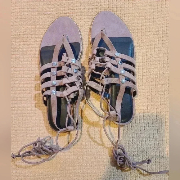 New Rebecca Minkoff Evonne Lace Up Sandals - Picture 3 of 4